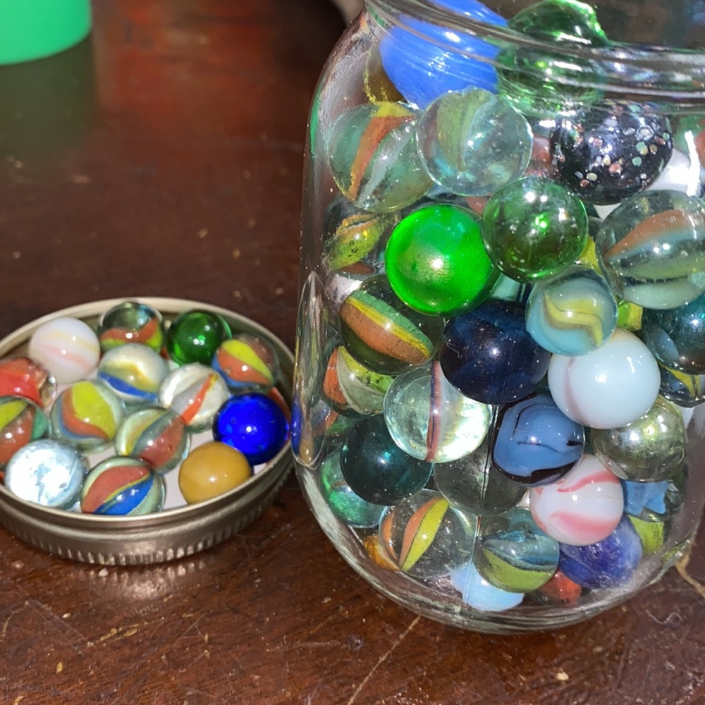 vintage marbles